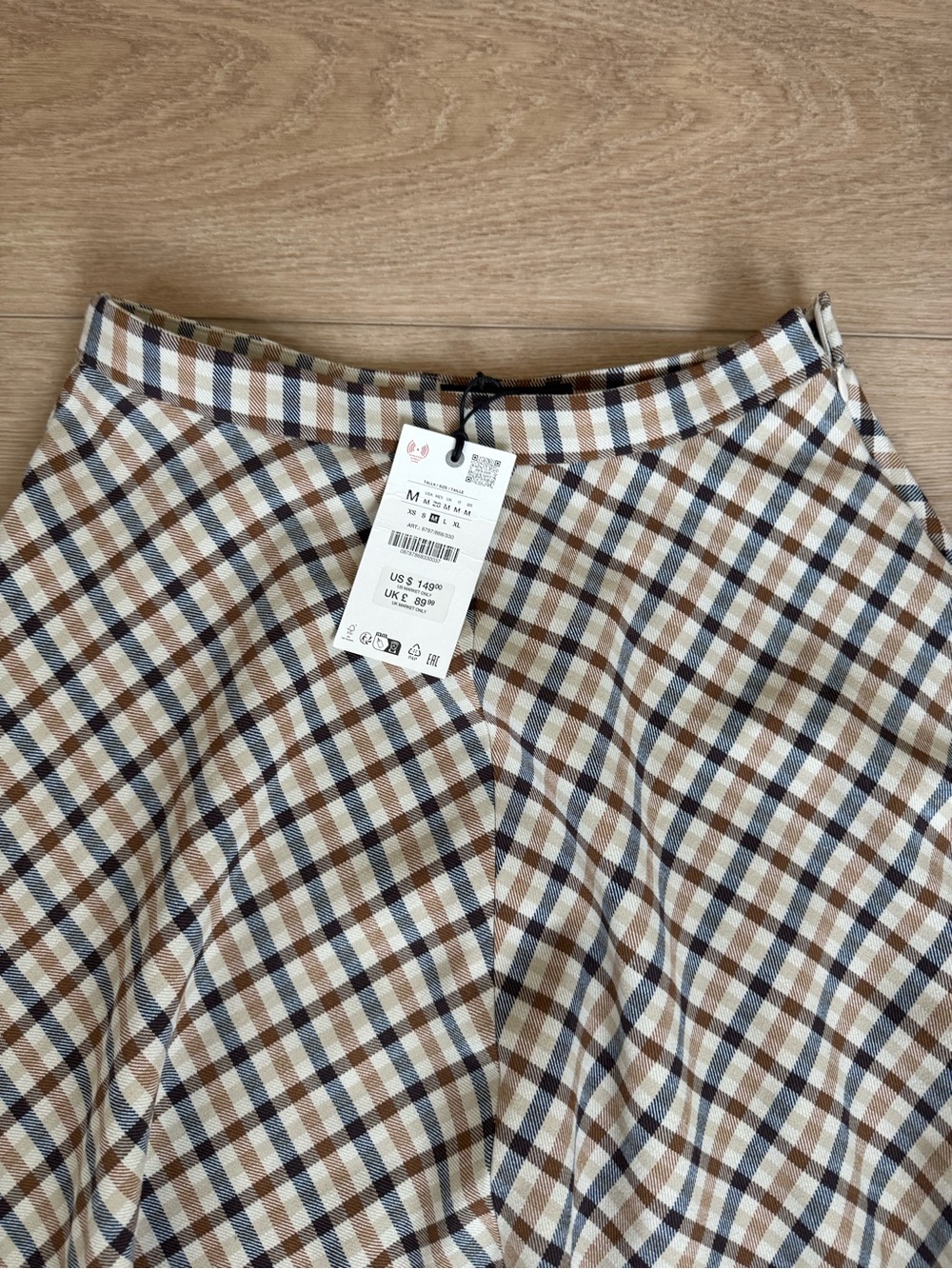 Zara A line skirt - Picture 3 of 4